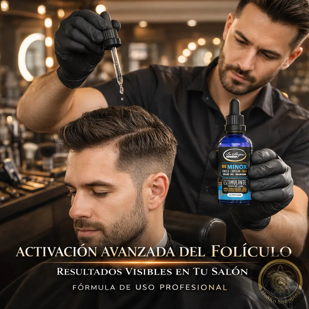 Be’Shyne® – Estimulante Be Minox Tratamiento de Crecimiento Capilar y Barba 50ml