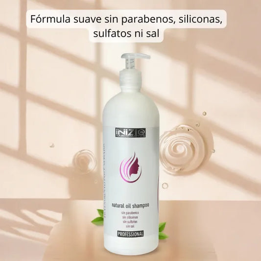 Natural Oil Shampoo – Reparación y brillo con extracto de romero