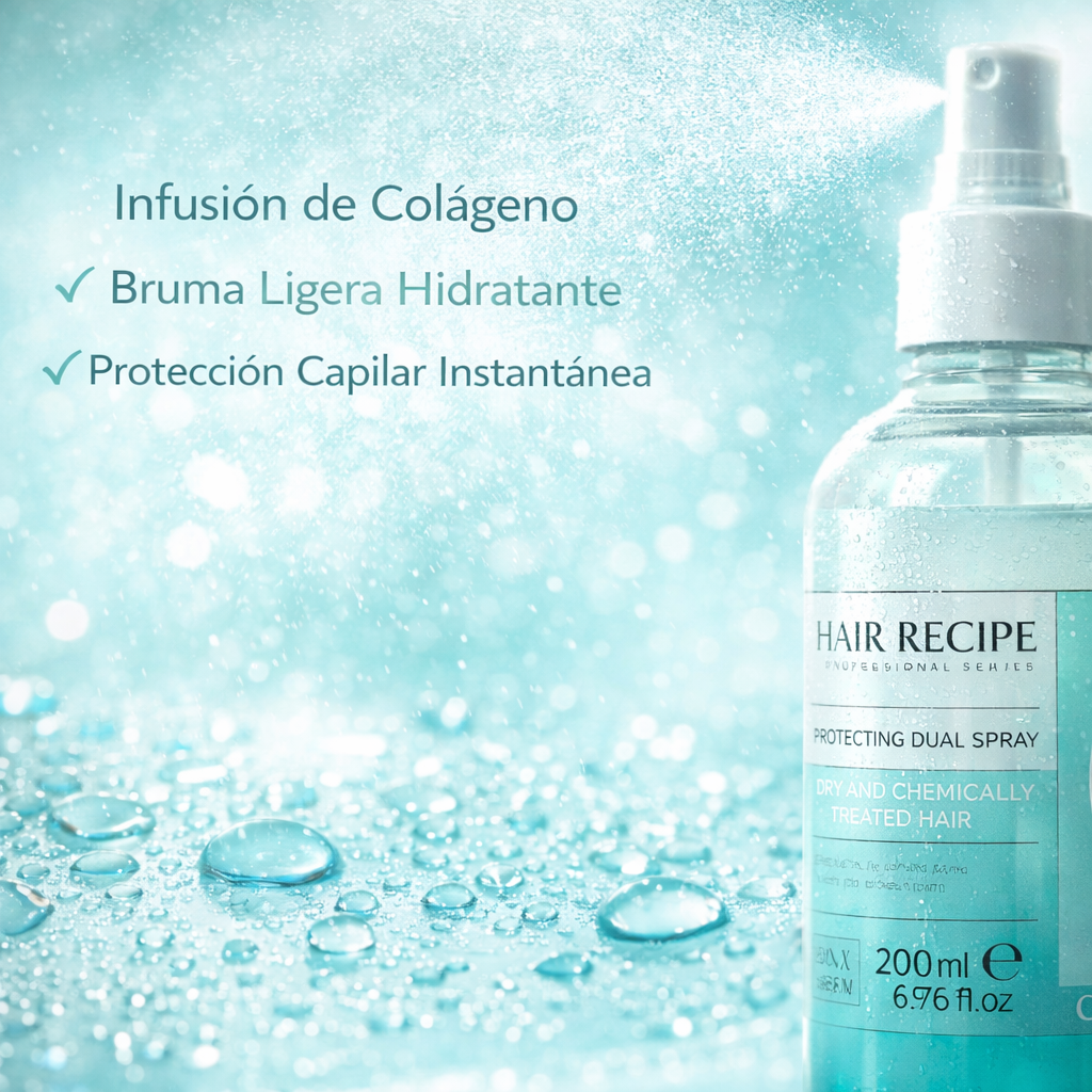 Maxy Look – Spray Capilar con Colágeno Hidratante para Cabello Tratado 200ml