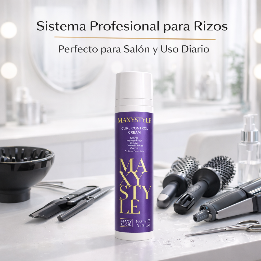 Maxy Look – Crema Definidora de Rizos con Jojoba Antiencrespamiento 100ml