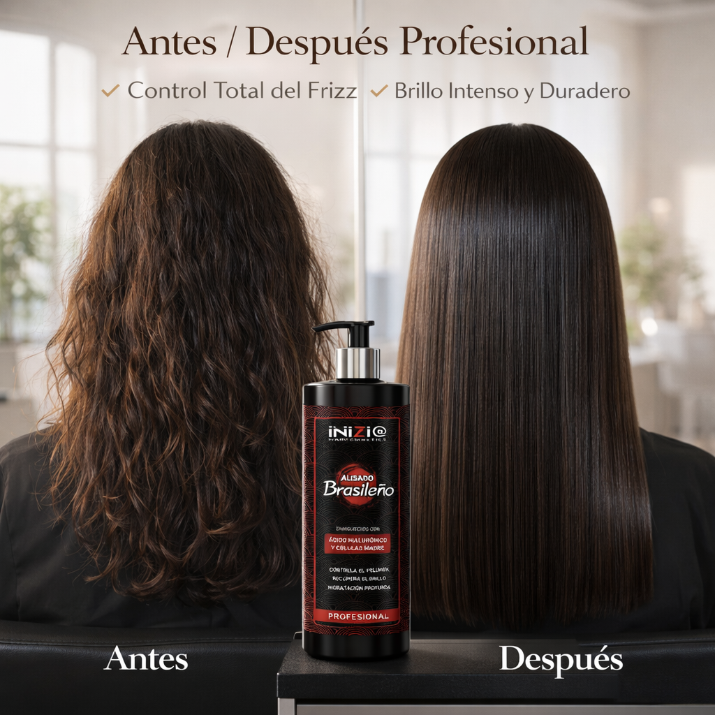 Alisado Brasileño – Con Ácido Hialurónico y Células Madre