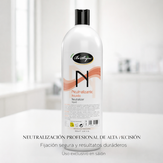 Be´Shyne® – Líquido Neutralizante 1L para reestructurar fibra y cerrar cutícula
