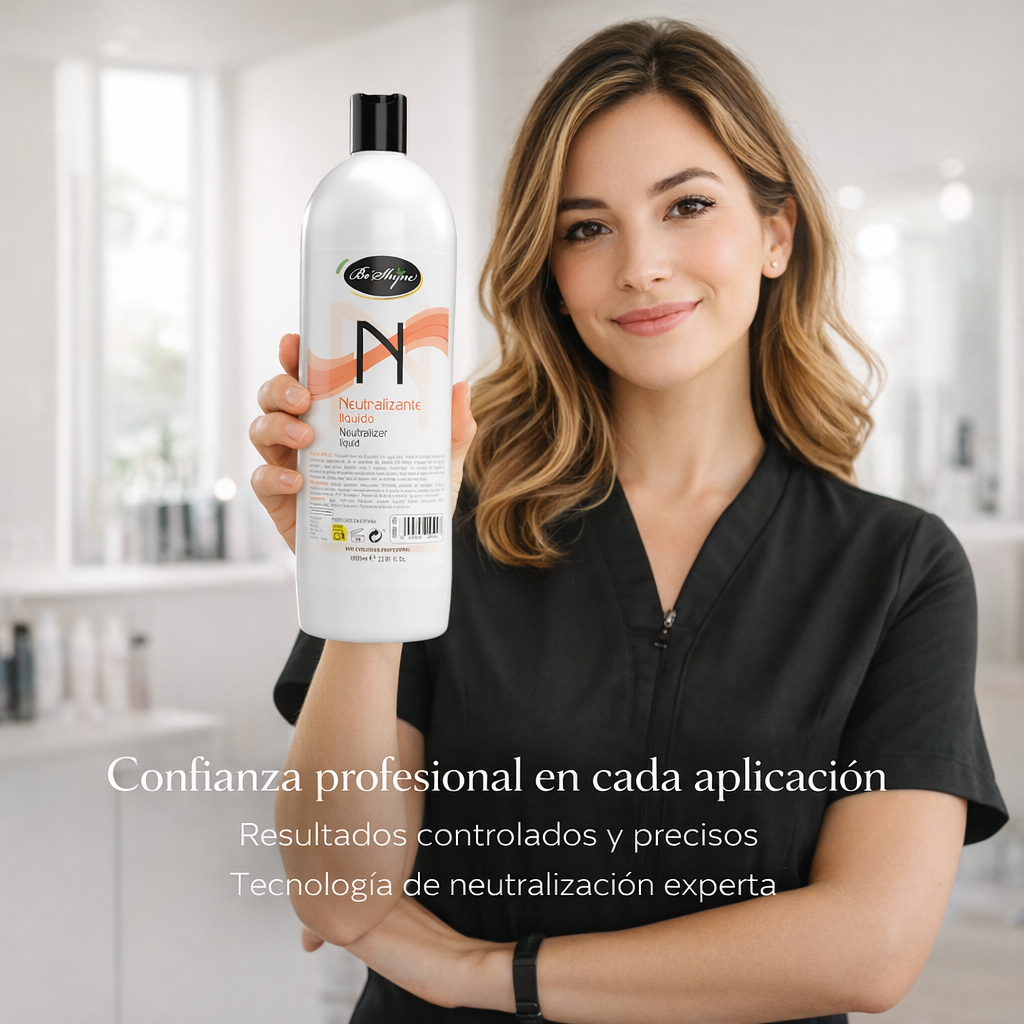 Be´Shyne® – Líquido Neutralizante 1L para reestructurar fibra y cerrar cutícula