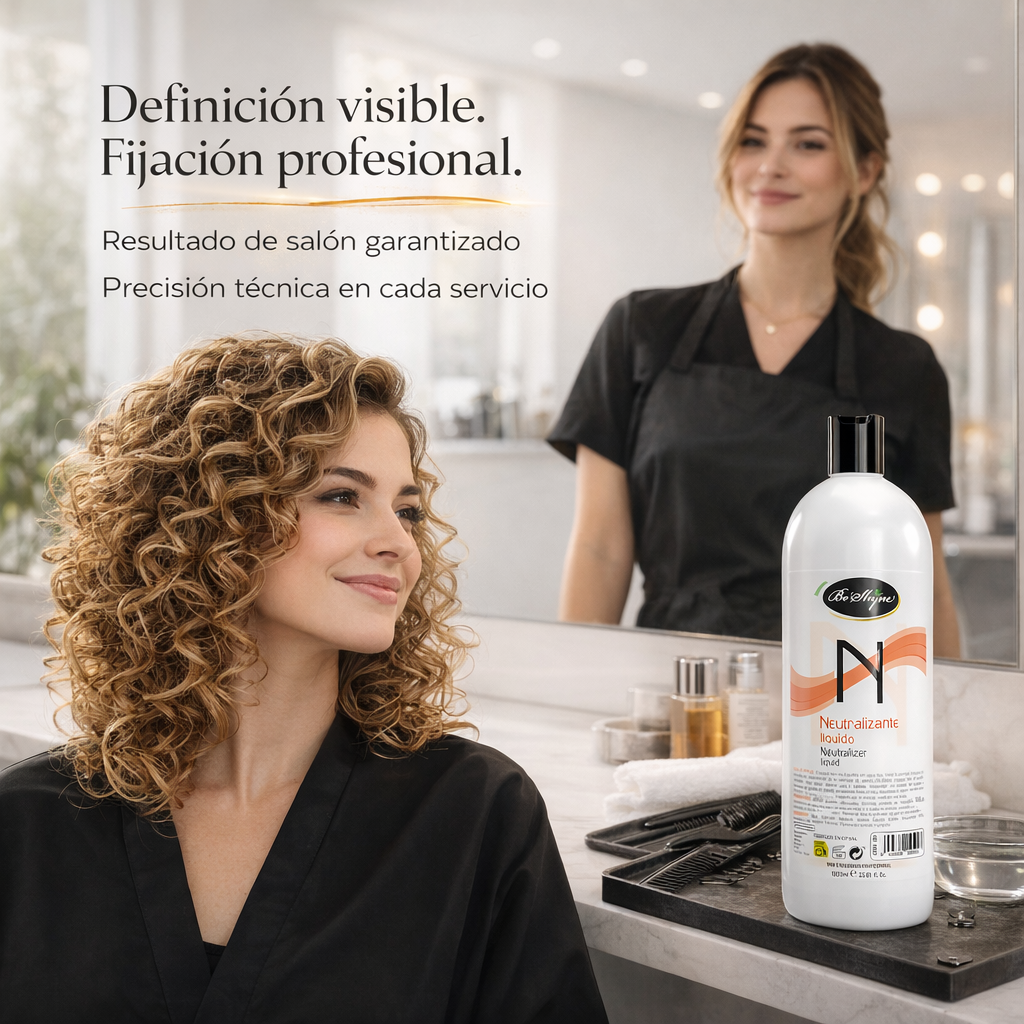 Be´Shyne® – Líquido Neutralizante 1L para reestructurar fibra y cerrar cutícula