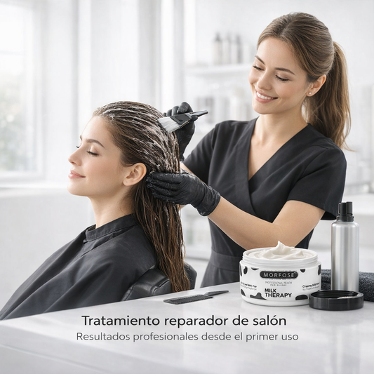 Morfose – Mascarilla capilar Creamy Milk con 12 aminoácidos