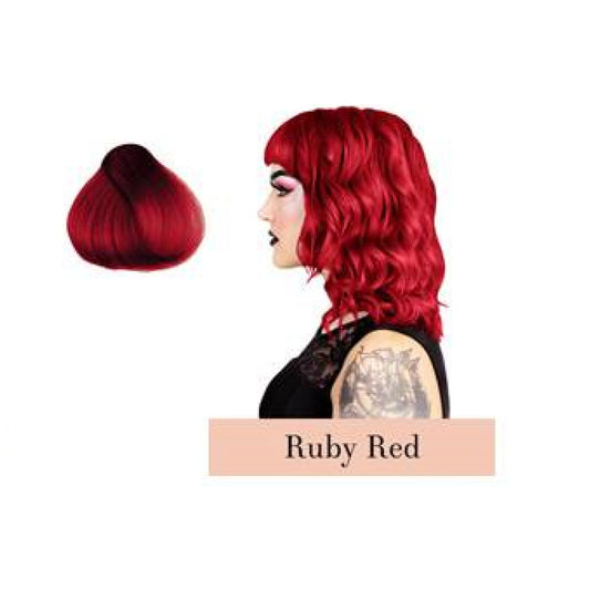 Herman’s Amazing – Mascarilla de color Ruby Red, rojo intenso para refrescar e intensificar 125 ml