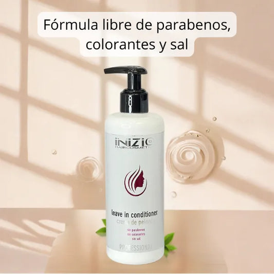 Leave In Conditioner – Crema de peinado sin aclarado para un cabello suave y brillante