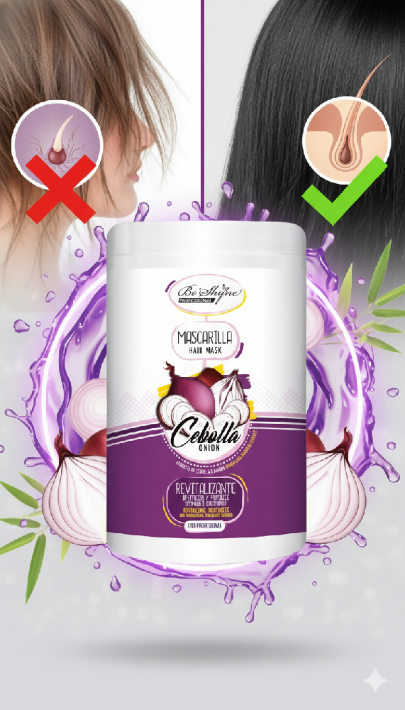 Be´Shyne® Mascarilla Cebolla 1L
