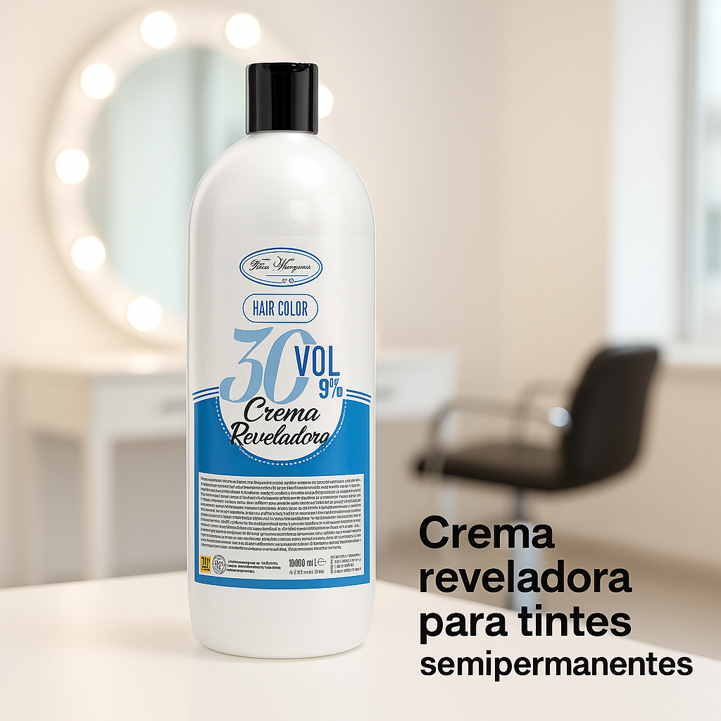 Be´Shyne® – Crema reveladora 30 VOL (9%) para tintes semipermanentes | 1 L