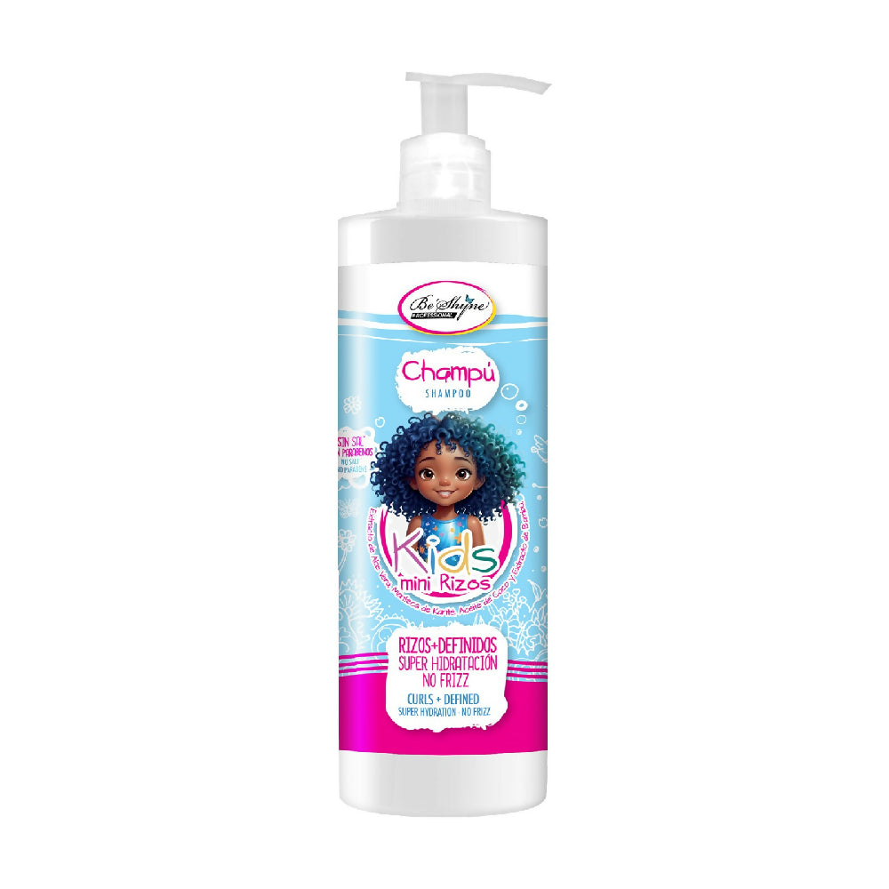 Be´Shyne® – Champú Rizos Kids con Aloe Vera y Manteca de Karité | Hidratación y definición