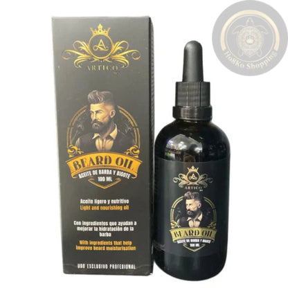 Artico MEN – Aceite Hidratante para Barba con Ricino, Coco y Jojoba (30 ml)