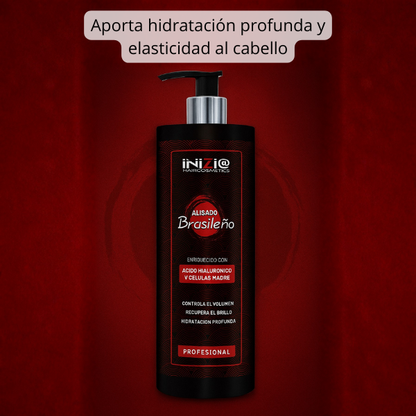 Alisado Brasileño – Con Ácido Hialurónico y Células Madre