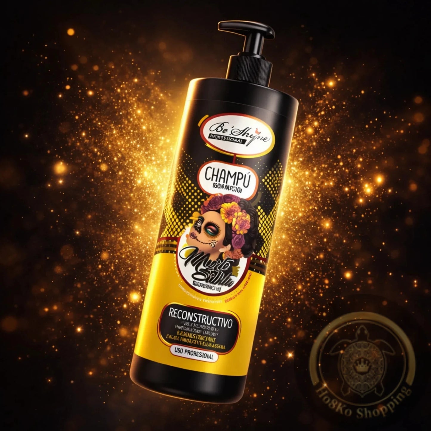 Be´Shyne® – Champú Reconstructivo Morte Súbita para Cabello Dañado 1L