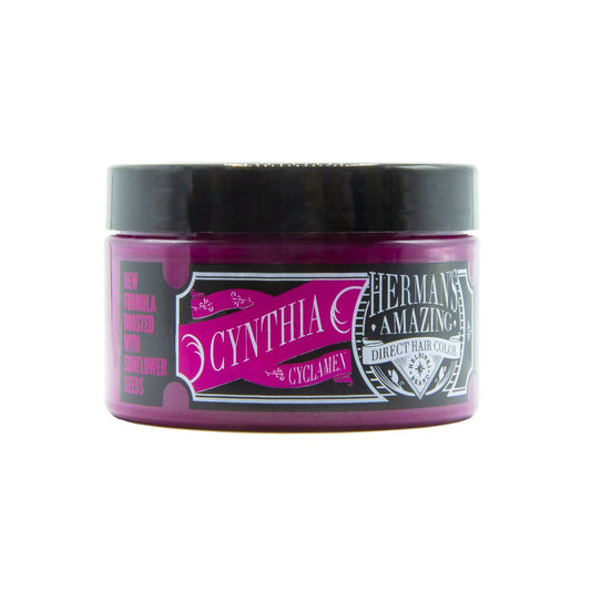 Herman’s Amazing – Mascarilla de color Cynthia Cyclamen para cabello 125ml