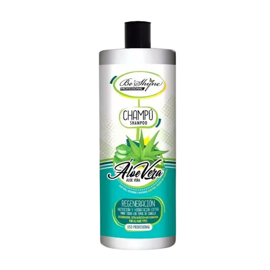 Be Shyne Professional – Champú Nutritivo con Aloe Vera para Hidratación y Brillo (1000 ml)