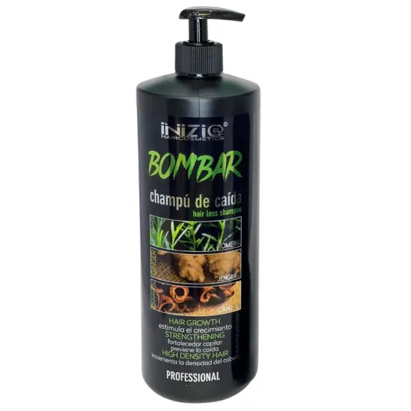 Inizia Bombar Champú Preventivo de Caída – Fortalece y Revitaliza el Cabello