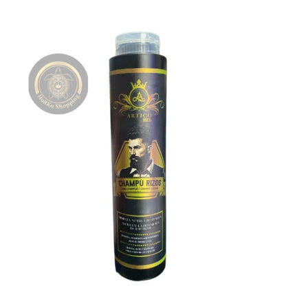 Artico MEN – Champú Rizos sin Sulfatos con Pantenol y Keratina para Barbería (500 g)