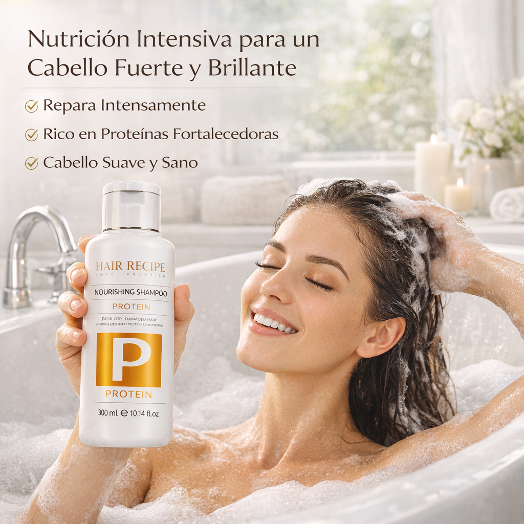 Maxi Look – Champú Hidratante con Macadamia para Cabello Seco 1000ml / 300ml