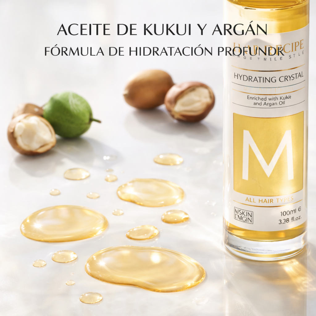 Maxi Look – Sérum Capilar Hidratante con Macadamia y Argán para Cabello Seco 100ml