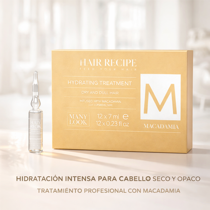 Maxy Look – Tratamiento Hidratante con Aceite de Macadamia para Cabello 100ml