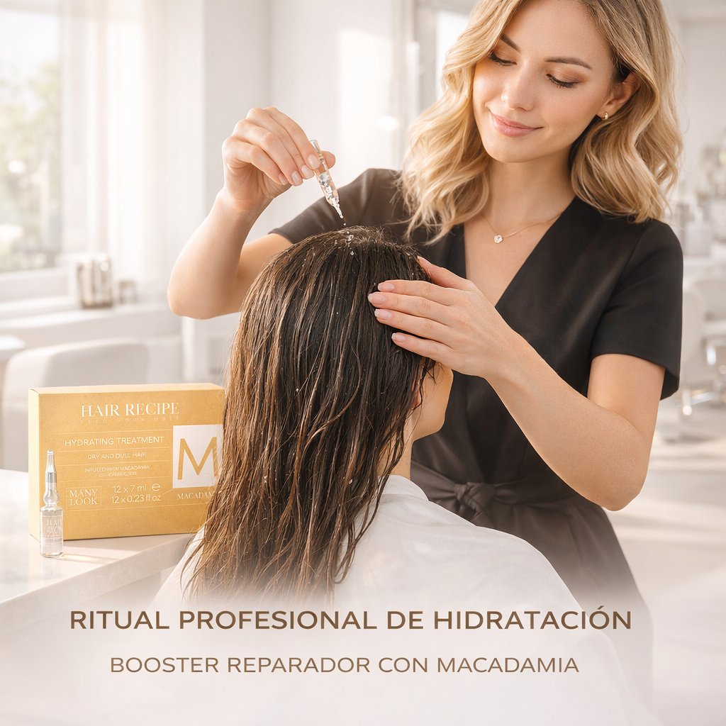 Maxy Look – Tratamiento Hidratante con Aceite de Macadamia para Cabello 100ml