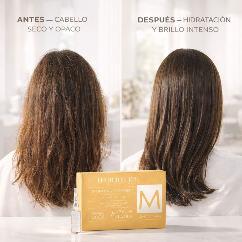 Maxy Look – Tratamiento Hidratante con Aceite de Macadamia para Cabello 100ml