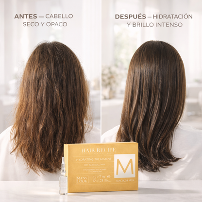 Maxy Look – Tratamiento Hidratante con Aceite de Macadamia para Cabello 100ml