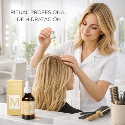 Maxy Look – Tratamiento Hidratante con Aceite de Macadamia para Cabello 100ml