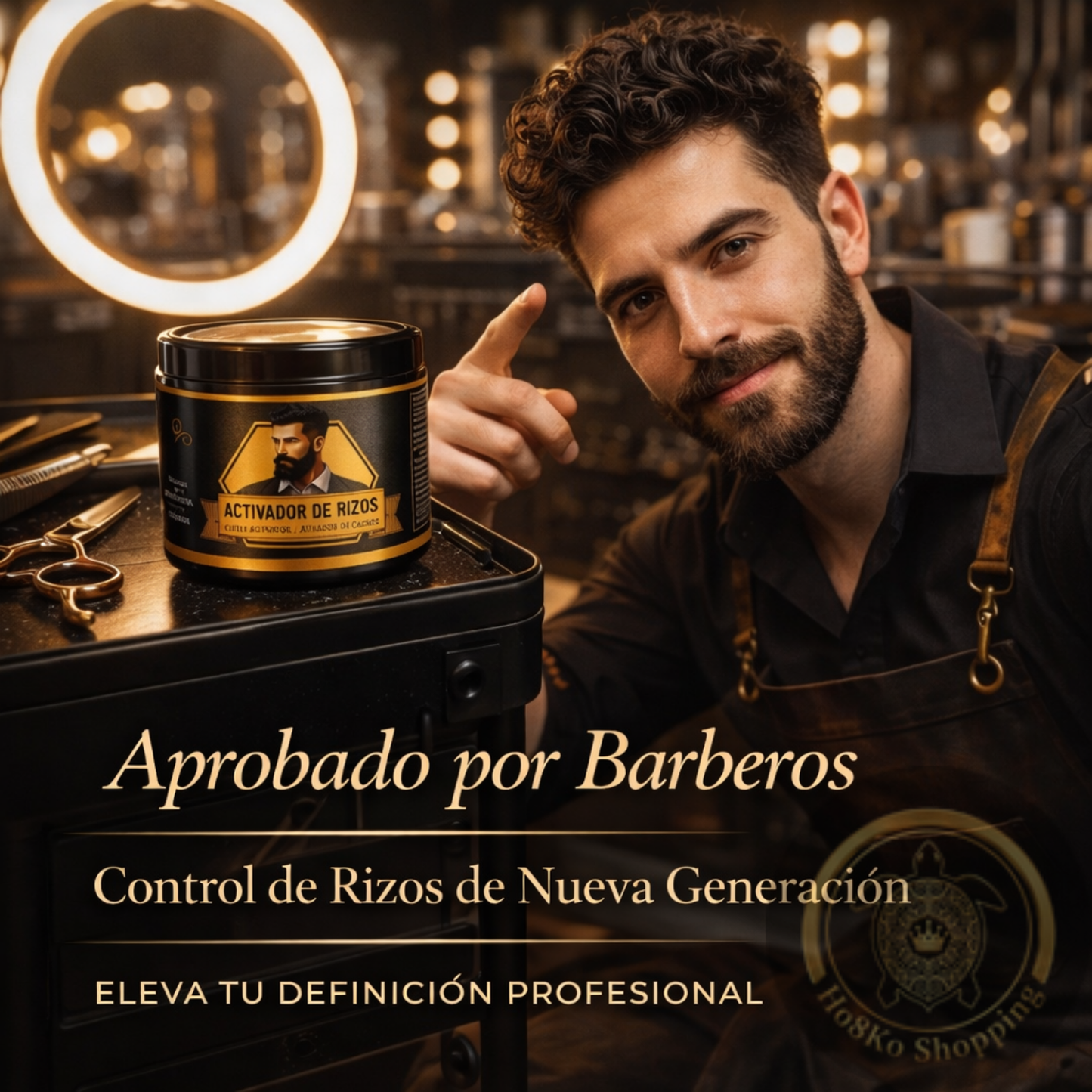 Mascarilla rizos Artico Men