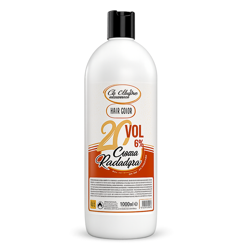 Be´Shyne® - Crema Reveladora 20 VOL (6%) para Tintes sin Amoniaco 1L