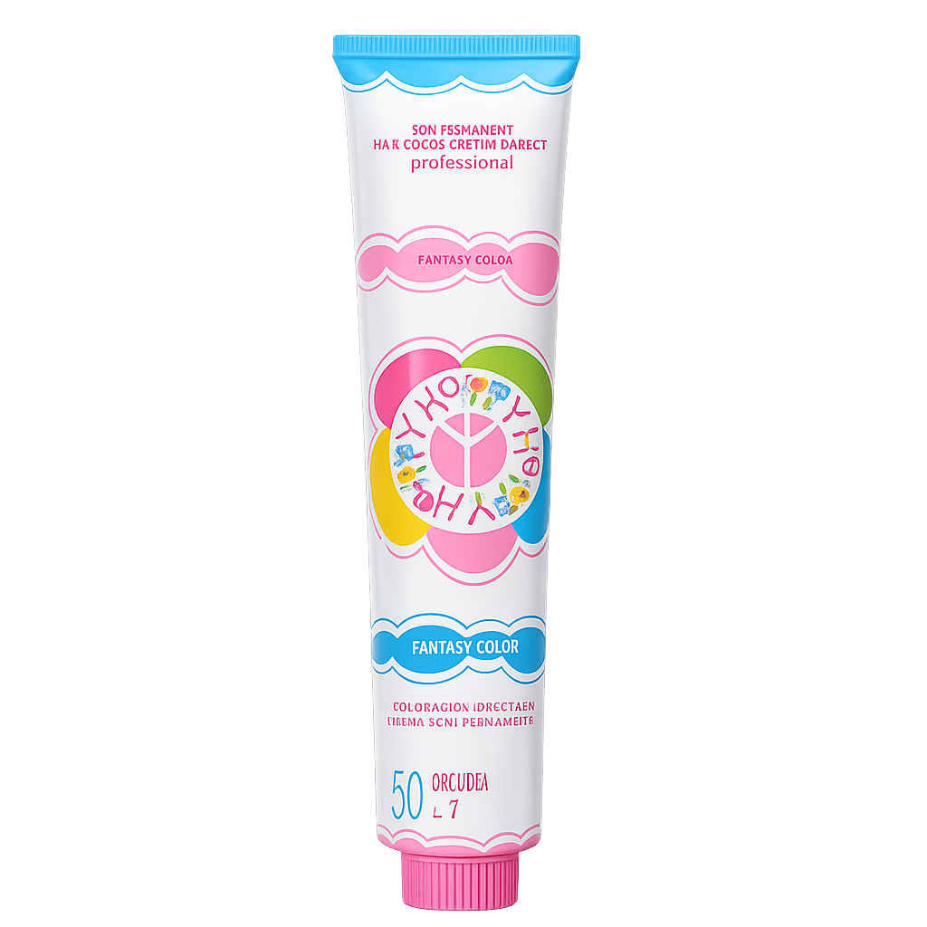 Hayppy – Tinte Semipermanente en Crema Fantasía para coloración directa sin amoniaco ni perfume