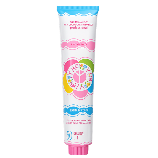 Hayppy – Tinte Semipermanente en Crema Fantasía para coloración directa sin amoniaco ni perfume