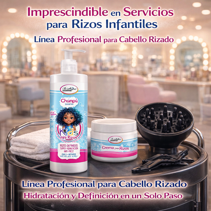 Be´Shyne® – Champú Rizos Kids con Aloe Vera y Manteca de Karité | Hidratación y definición