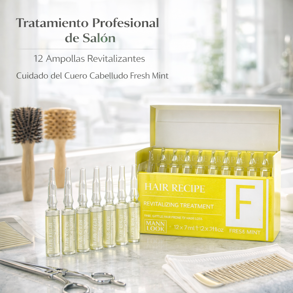 Maxy Look – Tratamiento Revitalizante con Mentol y Menta para Cabello Profesional