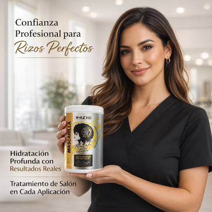 Mascarilla Mulata Línea Afro – Hidratación profunda y definición para rizos