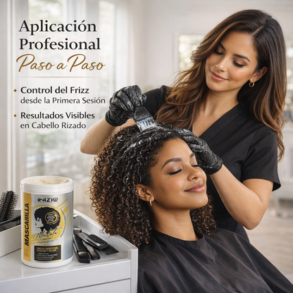 Mascarilla Mulata Línea Afro – Hidratación profunda y definición para rizos