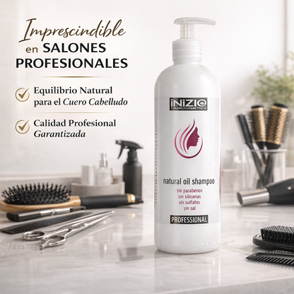 Natural Oil Shampoo – Reparación y brillo con extracto de romero