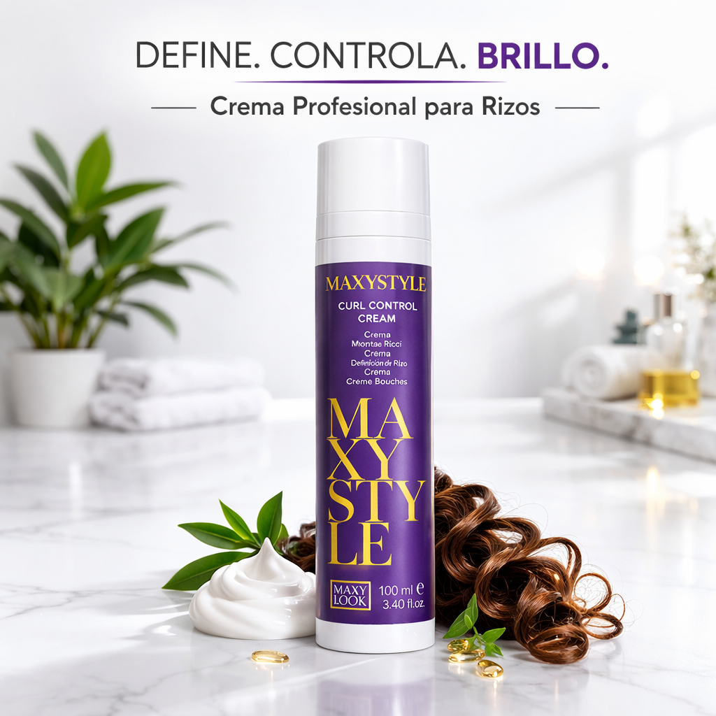 Maxy Look – Crema Definidora de Rizos con Jojoba Antiencrespamiento 100ml