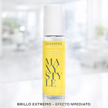 Maxy Look – Spray de Brillo con Aceite de Argán Efecto Glossy 115 ml