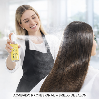 Maxy Look – Spray de Brillo con Aceite de Argán Efecto Glossy 115 ml