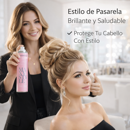 MAXYSTYLE – Spray protector térmico para secado, protege del calor y evita puntas abiertas | 150 ml