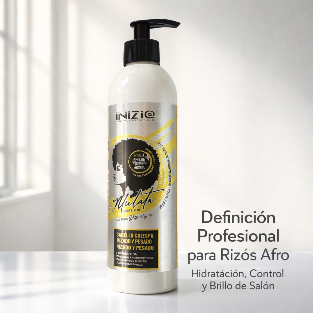 Leave-In Mulata Línea Afro – Crema de peinado hidratante y definidora 500ml
