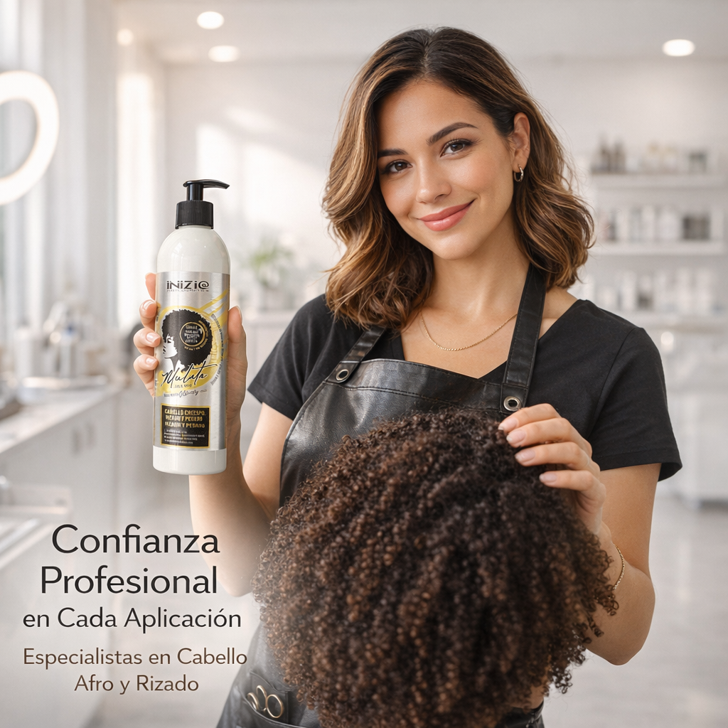 Leave-In Mulata Línea Afro – Crema de peinado hidratante y definidora 500ml