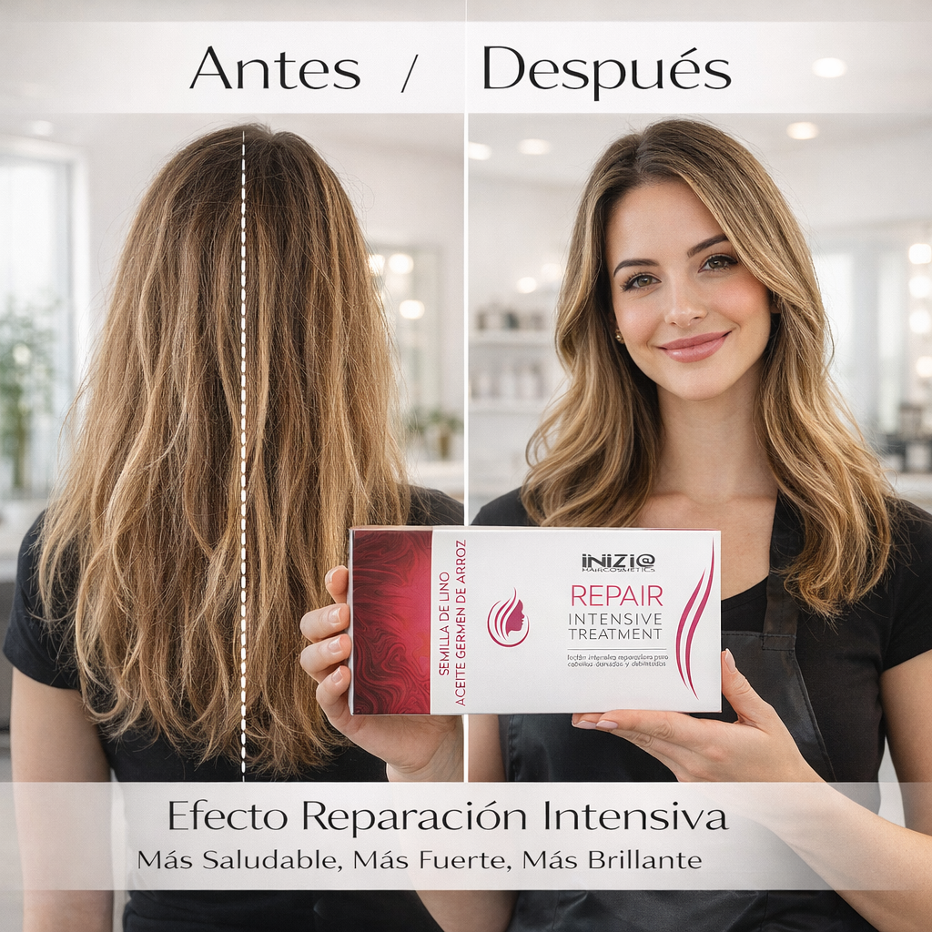 Loción Reparadora – Tratamiento intensivo para cabellos dañados y debilitados