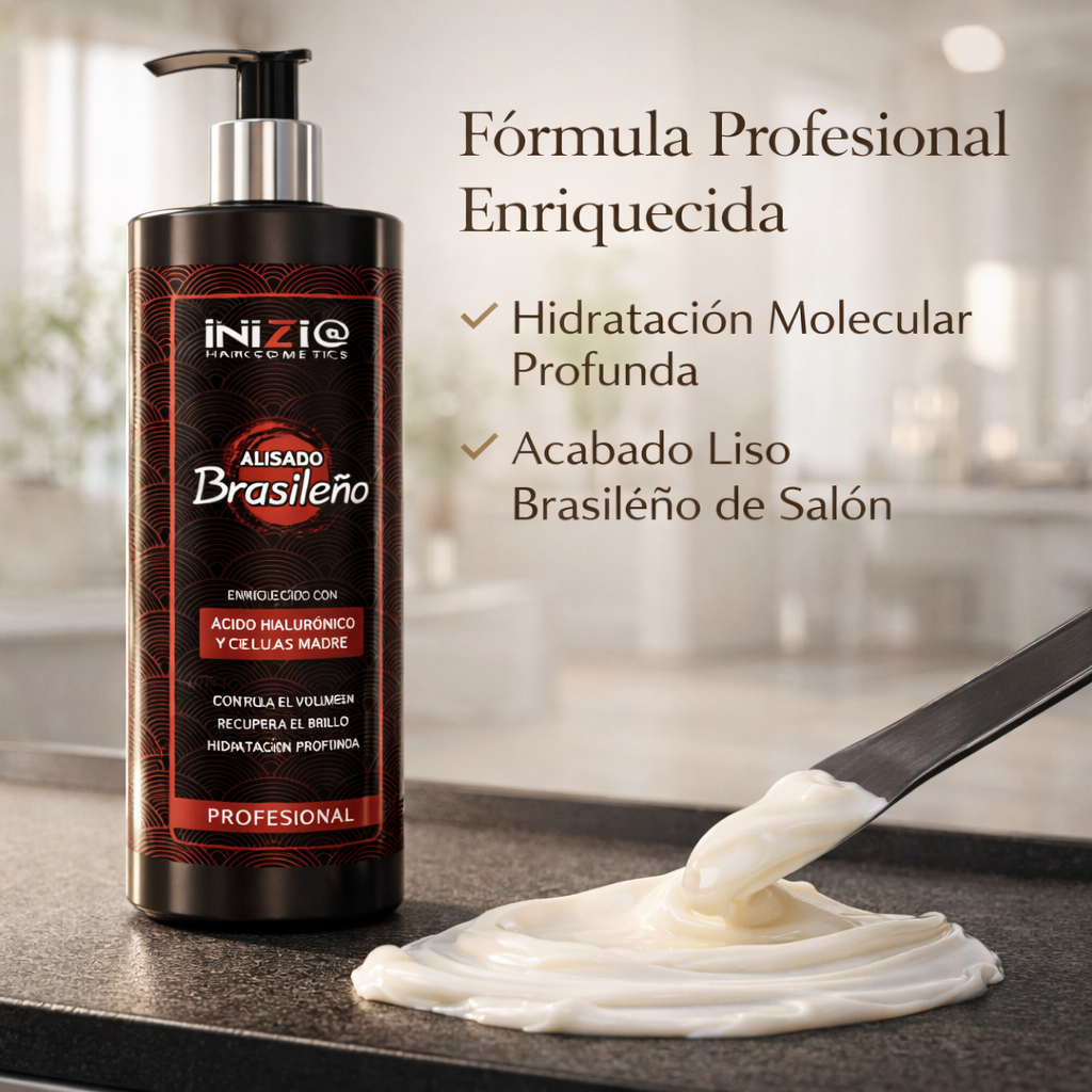 Alisado Brasileño – Con Ácido Hialurónico y Células Madre