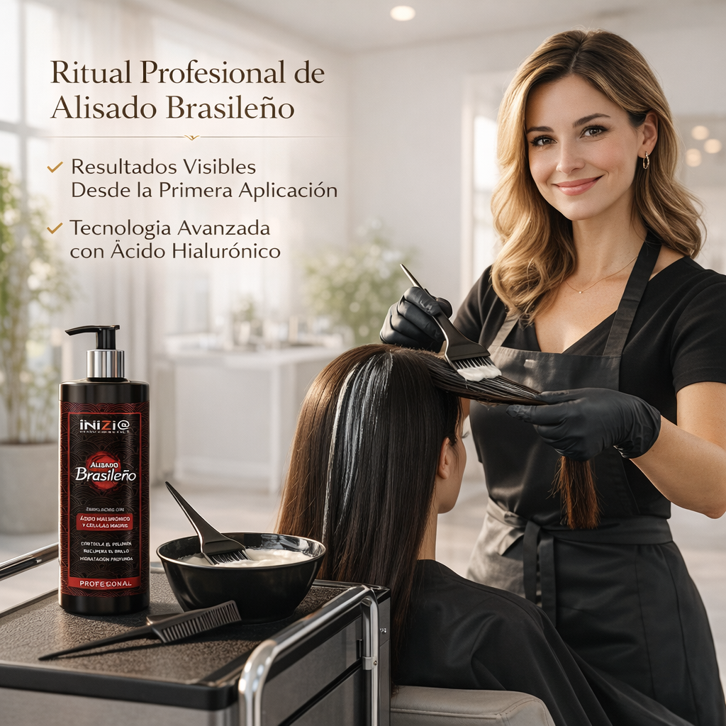 Alisado Brasileño – Con Ácido Hialurónico y Células Madre