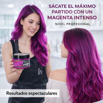 Herman’s Amazing – Mascarilla de color Cynthia Cyclamen para cabello 125ml