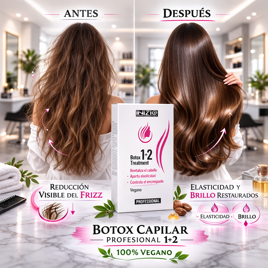 Botox 1+2 Treatment – Reparación inmediata y control del encrespado