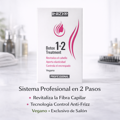 Botox 1+2 Treatment – Reparación inmediata y control del encrespado