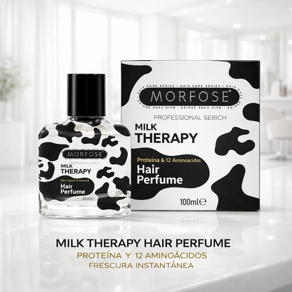 Milk Therapy – Perfume capilar con proteína de leche y pantenol, 100 ml